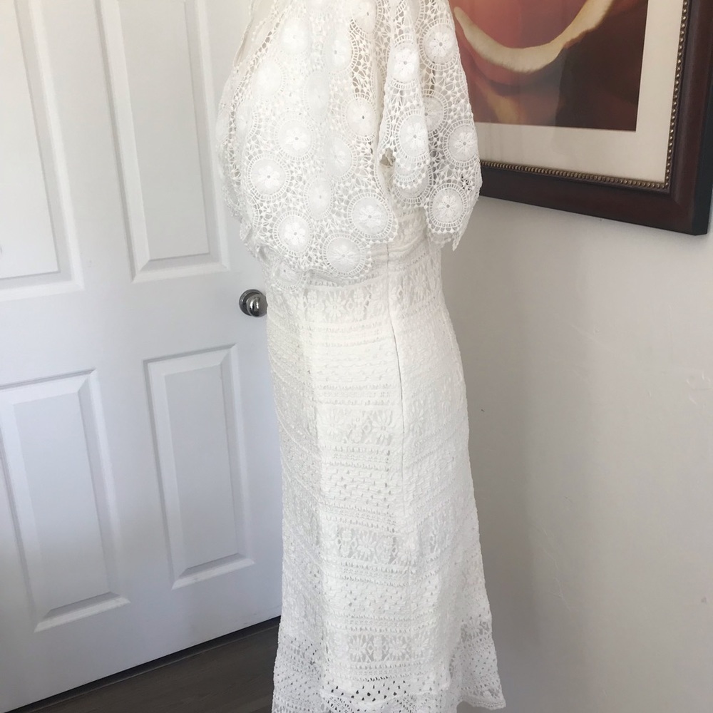 White Lace Dress - Picture 5 of 6
